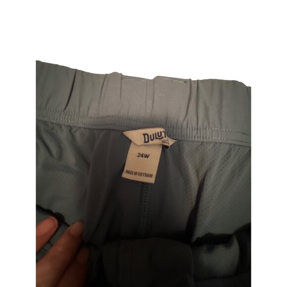 Duluth Womens 24W Blue Outdoor Skort With Elastic Waistband & Pockets Made In Vi - Picture 3 of 4